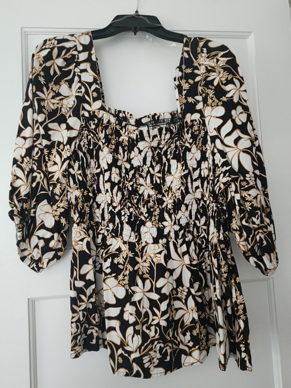 Ava & Viv plus size floral blouse